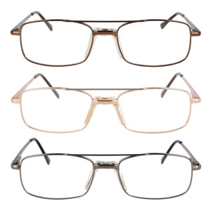 Stylische Lesebrille TIBOR (klein) mit Federscharnier und...
