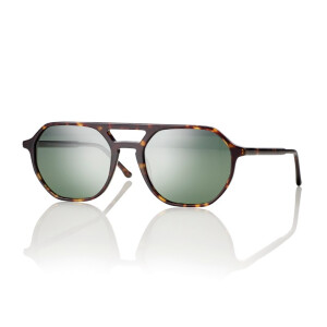 Moderne Acetat-Sonnenbrille S066454 in Schildpatt -...