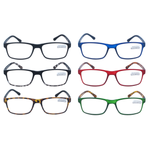 Zeitlose Kunststoffbrille mit selbsttönenden,...