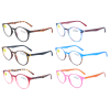 Farbenfrohe Lysekil Lesebrille – Photochromatisch & zeitlos elegant