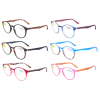 Farbenfrohe Lysekil Lesebrille – Photochromatisch & zeitlos elegant C6 Pink +2,00 dpt
