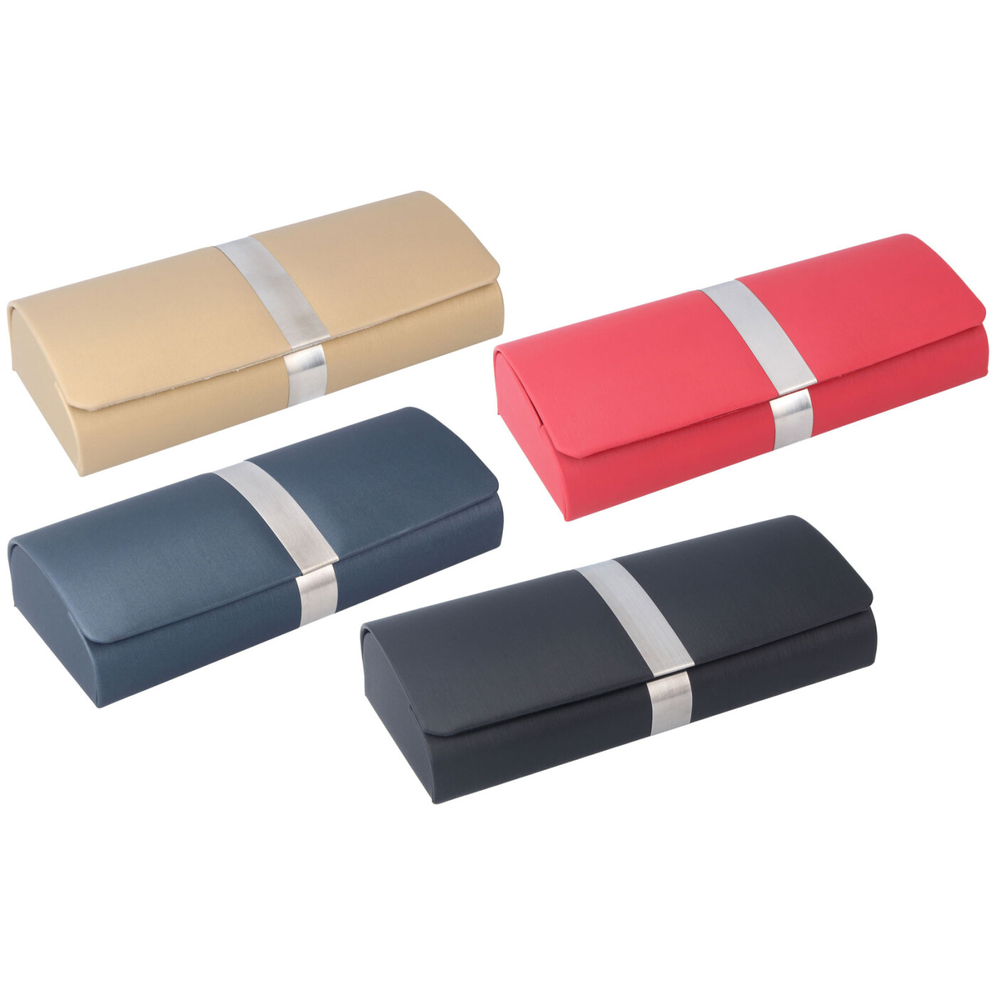 Brillenetui 'Enrico' - Stylisches Etui Mit Magnetverschluss In Trendigen Farben