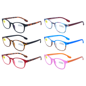 Farbenfrohe Lesebrille SANDHAMN mit phototropen und...
