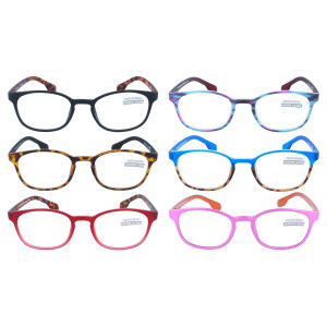 Farbenfrohe Lesebrille SANDHAMN mit phototropen und...