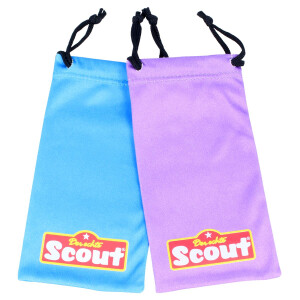 Brillenbeutel/Steck-Etui  mit Kordelzug mit Scout-Logo...