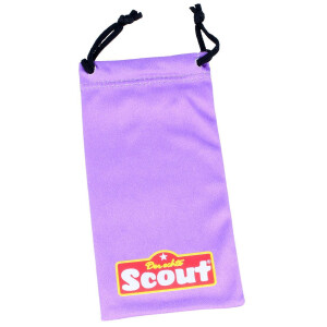 Brillenbeutel/Steck-Etui  mit Kordelzug mit Scout-Logo...
