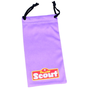 Brillenbeutel/Steck-Etui  mit Kordelzug mit Scout-Logo...