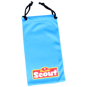 Brillenbeutel/Steck-Etui  mit Scout-Logo und Kordelzug in...