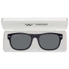 Magnetischer Clip-On Sonnenbrillenaufsatz für MRC-1 Lesehilfe in Schwarz