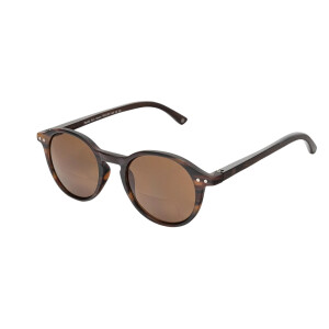 Runde Bifokal Lese-Sonnenbrille Panda Sun Gwen in dunklem...