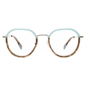 Heyelander INNES - Runde Vollrand Metallbrille in...