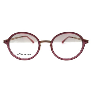Heyelander MARLI - Runde Metall-Kunststoffbrille in...