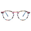 Heyelander ARRA - Farbenfrohe Acetatbrille im Streifendesign