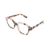 Heyelander LELA – Statement-Vollrandbrille aus Handmade Acetat in Pink-Braun