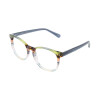 Heyelander LARENA -  Detailreiche  Acetatbrille in Streifenoptik