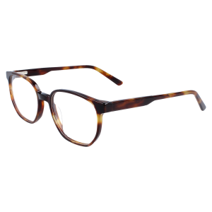 Clip-On Korrektionsbrille mit Sonnenclip Havanna