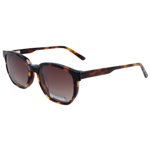 Clip-On Korrektionsbrille mit Sonnenclip Havanna