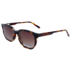 Clip-On Korrektionsbrille mit Sonnenclip Havanna