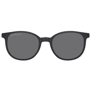 Montana Eyewear MRC-2 Lesebrille in Schwarz mit magnetischem Sonnenclip +3,00 dpt