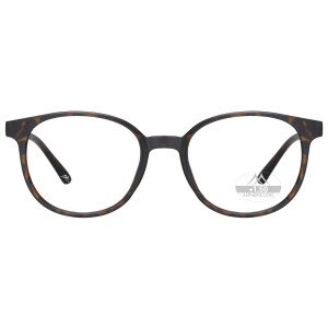 Montana Eyewear MRC-2A Lesebrille in Havanna ohne magnetischem Sonnenclip +3,50 dpt