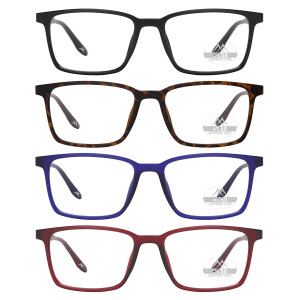 Montana Eyewear MRC-3 Lesebrille mit optionalem magnetischem Sonnenclip in vers. Stärken