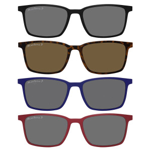 Montana Eyewear MRC-3 Lesebrille mit optionalem magnetischem Sonnenclip in vers. Stärken