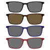 Montana Eyewear MRC-3 Lesebrille mit optionalem magnetischem Sonnenclip in vers. Stärken