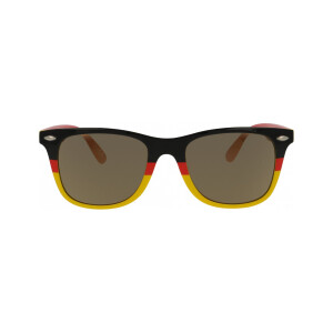 Coole EM / WM Fu&szlig;ball - Sonnenbrille im Deutschland...