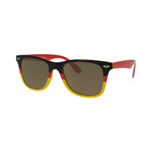 Coole EM / WM Fußball - Sonnenbrille im Deutschland - Design