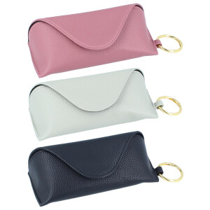 Stylisches Brillenetui Rachel - Halbhartes Etui mit...