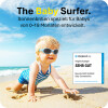 Mausito Baby Sonnenbrille "Baby Surfer" Light Blue – UV400 Schutz mit Kopfband