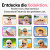 Mausito Baby Sonnenbrille "Baby Surfer" Light Blue – UV400 Schutz mit Kopfband