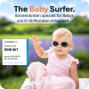 Mausito Baby Sonnenbrille "Baby Surfer" Rose - UV400 Schutz mit Kopfband