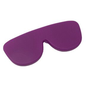 LUPS Silikon-Brillenetui Aubergine – Ultraleicht,...