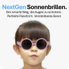 Mausito Kinder Sonnenbrille "The Hippie" Rose – UV400 Schutz mit Kopfband - 6-24 Monate