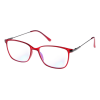 Praktische OFFICE Multifokal Bildschirm-Lesebrille mit Blaulichtfilter in Rot