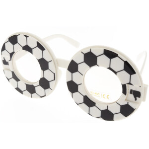 Coole Fanbrille Scoretwister im Fußball-Look mit...