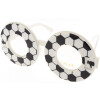 Coole Fanbrille Scoretwister im Fußball-Look mit UV400 Schutz