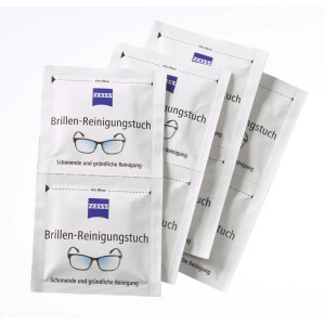 ZEISS Brillen-Reinigungstücher mit Alkohol 20...