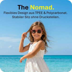 Mausito Kinder Sonnenbrille "The Nomad" Magenta...