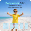 Mausito Kinder Sonnenbrille "The Nomad" Navy - Stylischer UV400 Schutz - 3-6 Jahre