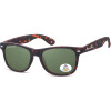 Unisex Montana Eyewear MP1C-XL - Polarisierende Sonnenbrille aus mattem Kunststoff in Havanna - Braun