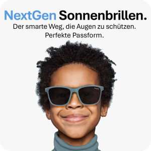 Mausito Kinder Sonnenbrille "The Boho" Stone Blue - Stylischer UV400 Schutz - 3-6 Jahre