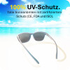 Mausito Kinder Sonnenbrille "The Boho" Stone Blue - Stylischer UV400 Schutz - 3-6 Jahre