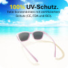Mausito Kinder Sonnenbrille "The Boho" Rose - Stylischer UV400 Schutz - 6-9 Jahre