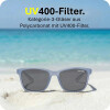 Mausito Kinder Sonnenbrille "The Boho" Stone Blue - Stylischer UV400 Schutz - 6-9 Jahre