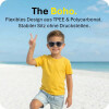 Mausito Sonnenbrille für Jugendliche "The Boho" Stone Blue Transparent - Stylischer UV400 Schutz - 9-14 Jahre