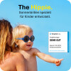 Mausito Kinder Sonnenbrille "The Hippie" Navy – UV400 Schutz mit Kopfband - 2-5 Jahre