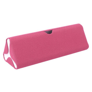 Exklusives Dreieck-Brillenetui mit samtigem Velours in...