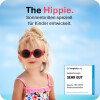 Mausito Kinder Sonnenbrille "The Hippie" Magenta – UV400 Schutz mit Kopfband - 6-24 Monate
